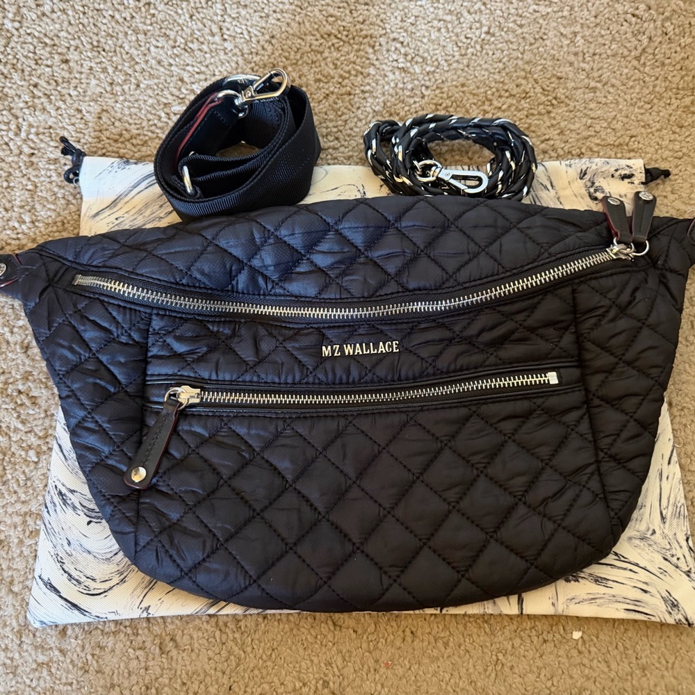 MZ Wallace Crosby Sling - Black
